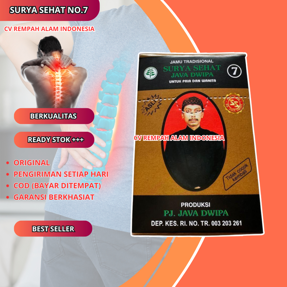 

Jamu Java Dwipa No.7 Surya Sehat Original