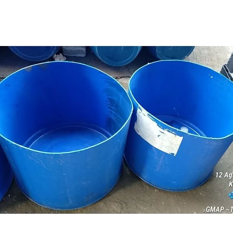 drum plastik 100liter .200l potongan penampung air.