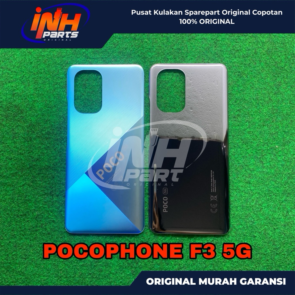 [INH PARTS] BACKDOOR BACK COVER CASING TUTUP BELAKANG POCO POCOPHONE F3 ORIGINAL COPOTAN