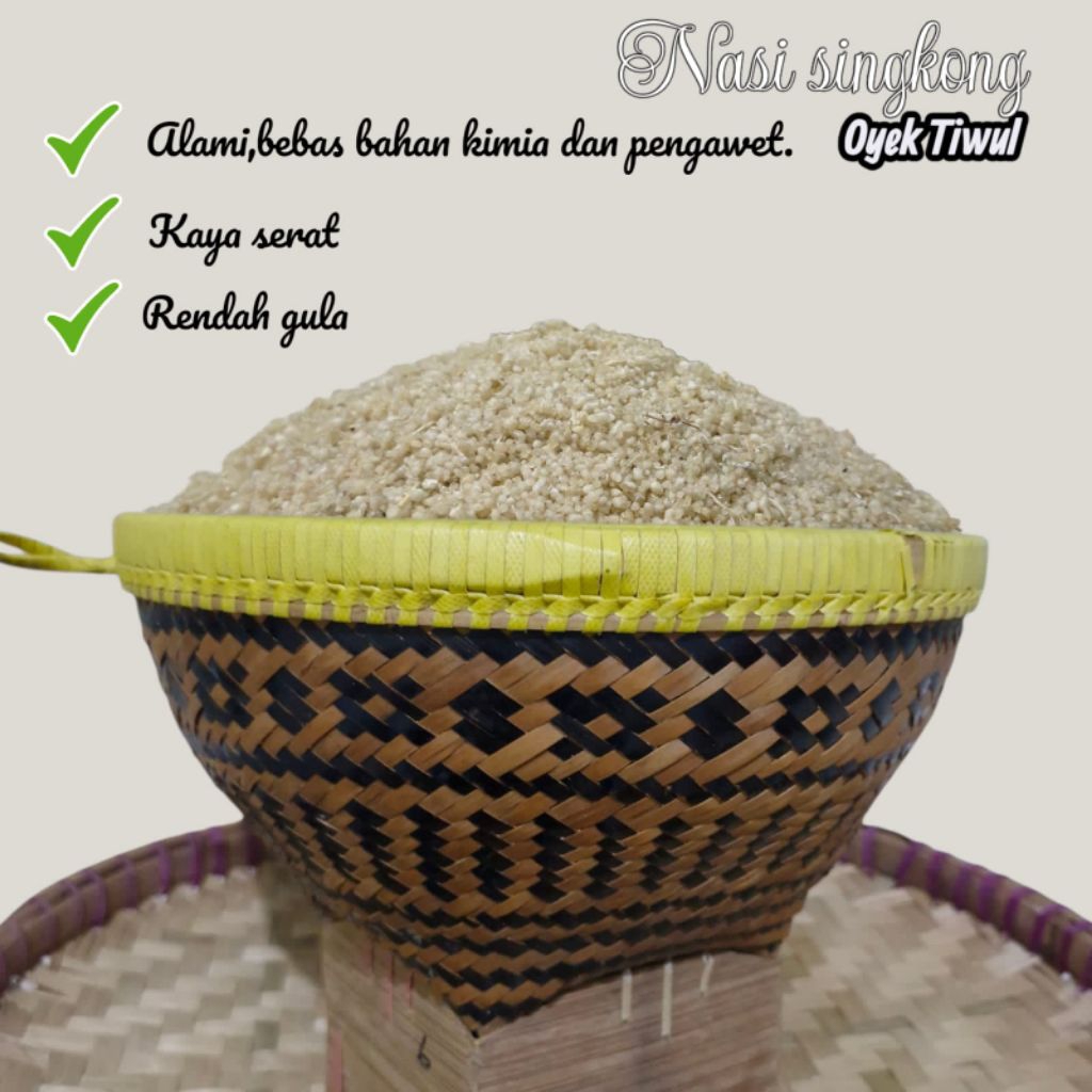 

Oyek Tiwul Nasi Singkong Makanan pokok rendah gula kaya serat