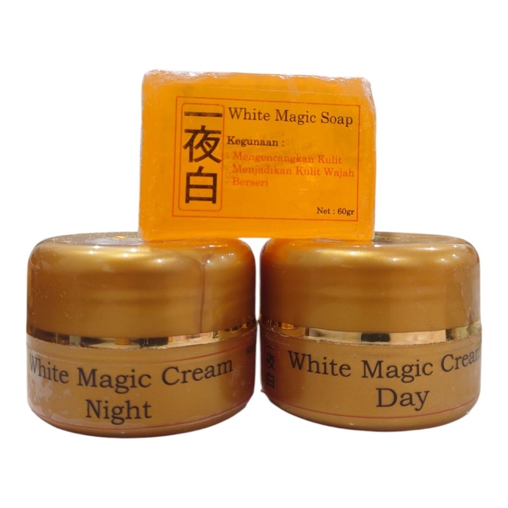 Cream White Magic Korea 3in1 Original - Cream Magic Original