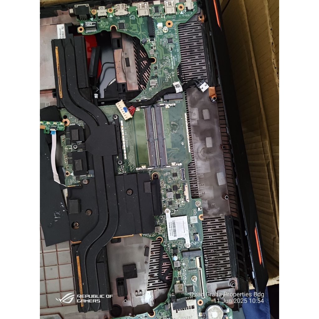 INTERNAL FAN & COOLER LAPTOP ROG GL503GE GL503VD