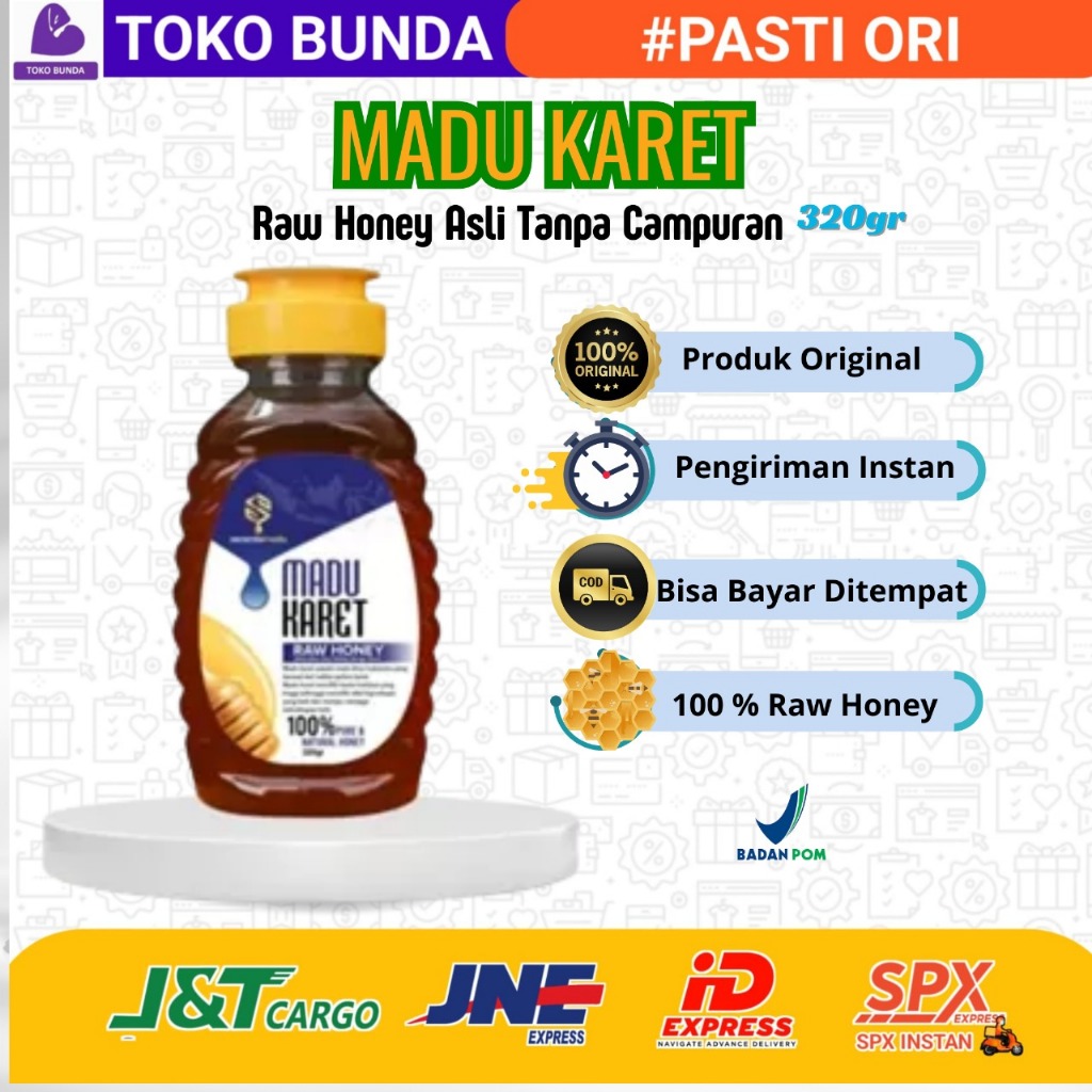 

Serambimadu - Madu Karet Raw Honey Asli Tanpa Campuran 320gr
