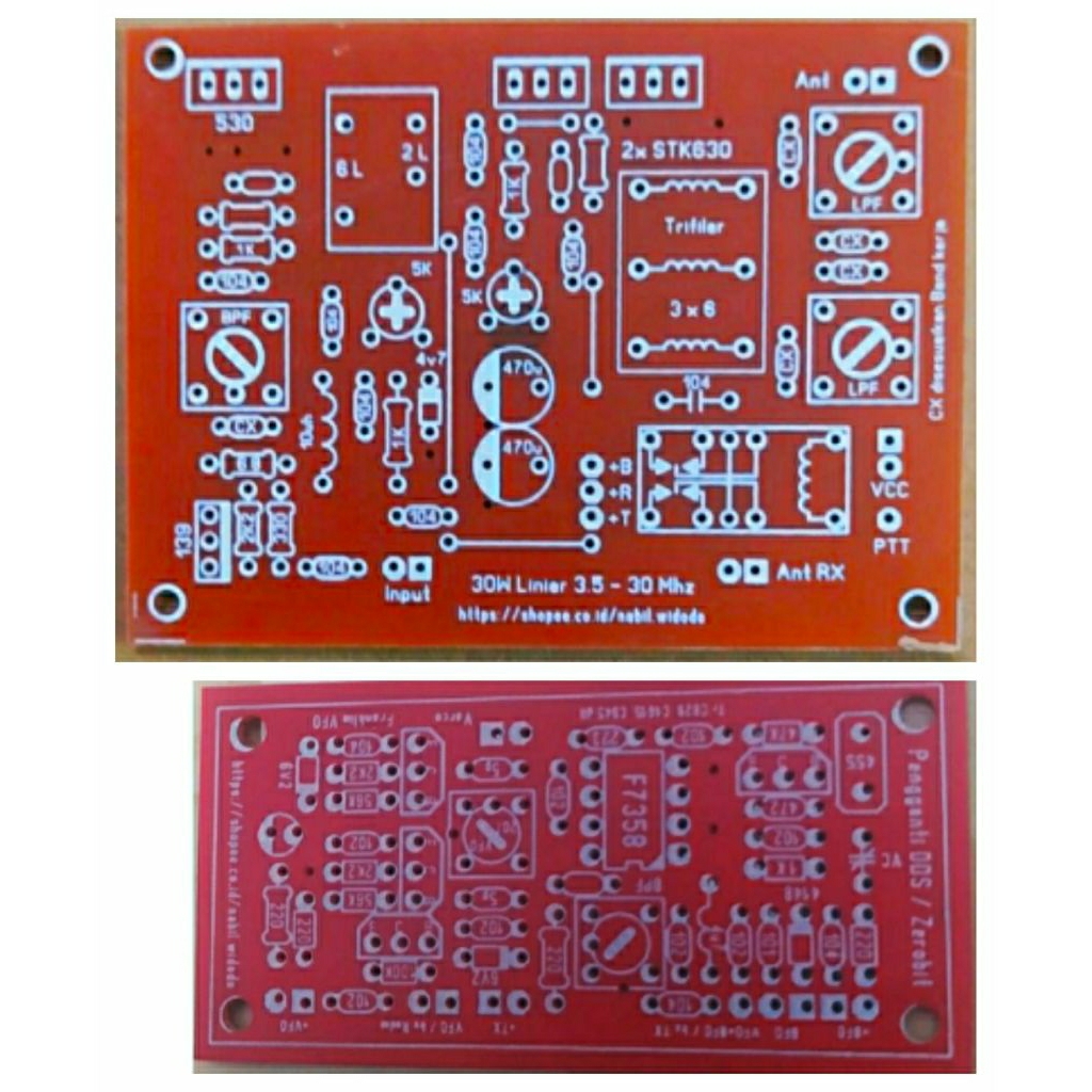 PCB Pengganti DDS (+ IC) & Linear HF 30W