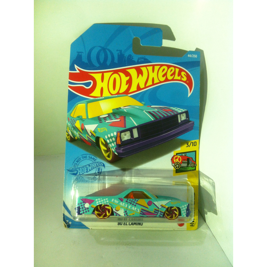 Hot Wheels. 2021 HW Art Cars Mini Collection - 3. 80 El Camino. Sky Blue by MATTEL