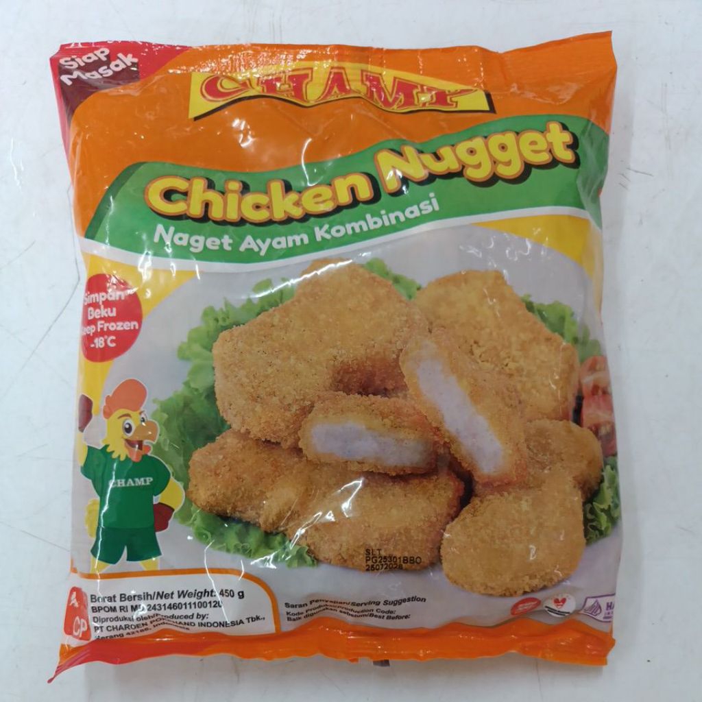 

Champ Chicken Nugget 450 gr