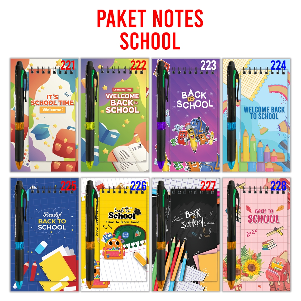 

Paket 2in1 Spesial Seri School Souvenir Aneka Motif Hadiah Tema School Kenang-Kenangan Kado School