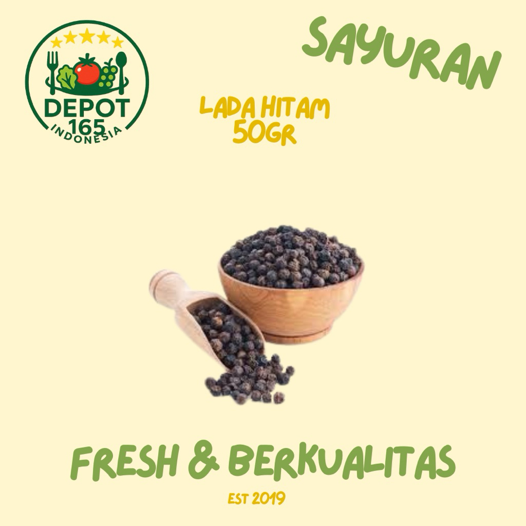 

LADA HITAM FRESH 100gr | DEPOT 165 INDONESIA | SURABAYA