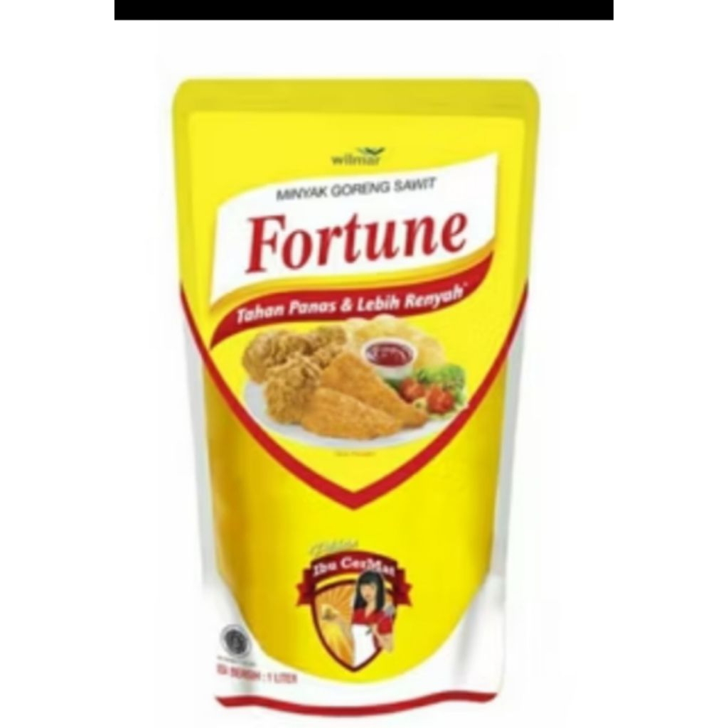 

Fortune minyak goreng 1 liter