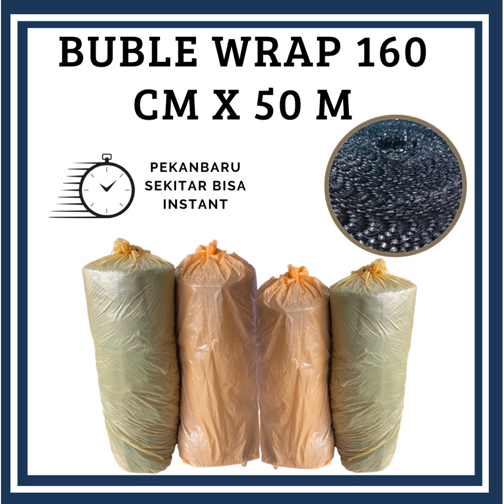 

PLASTIK BUBBLE WRAP 125CM X 50M/ BUBBLE WRAP KUALITAS PREMIUM