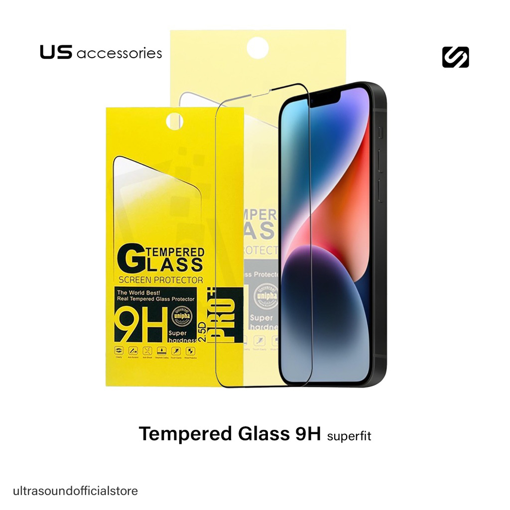 Ultra Glass Tempered Glass 9H Full Cover Super Fit Automatic Premium Quality Tempered Glass iPhone