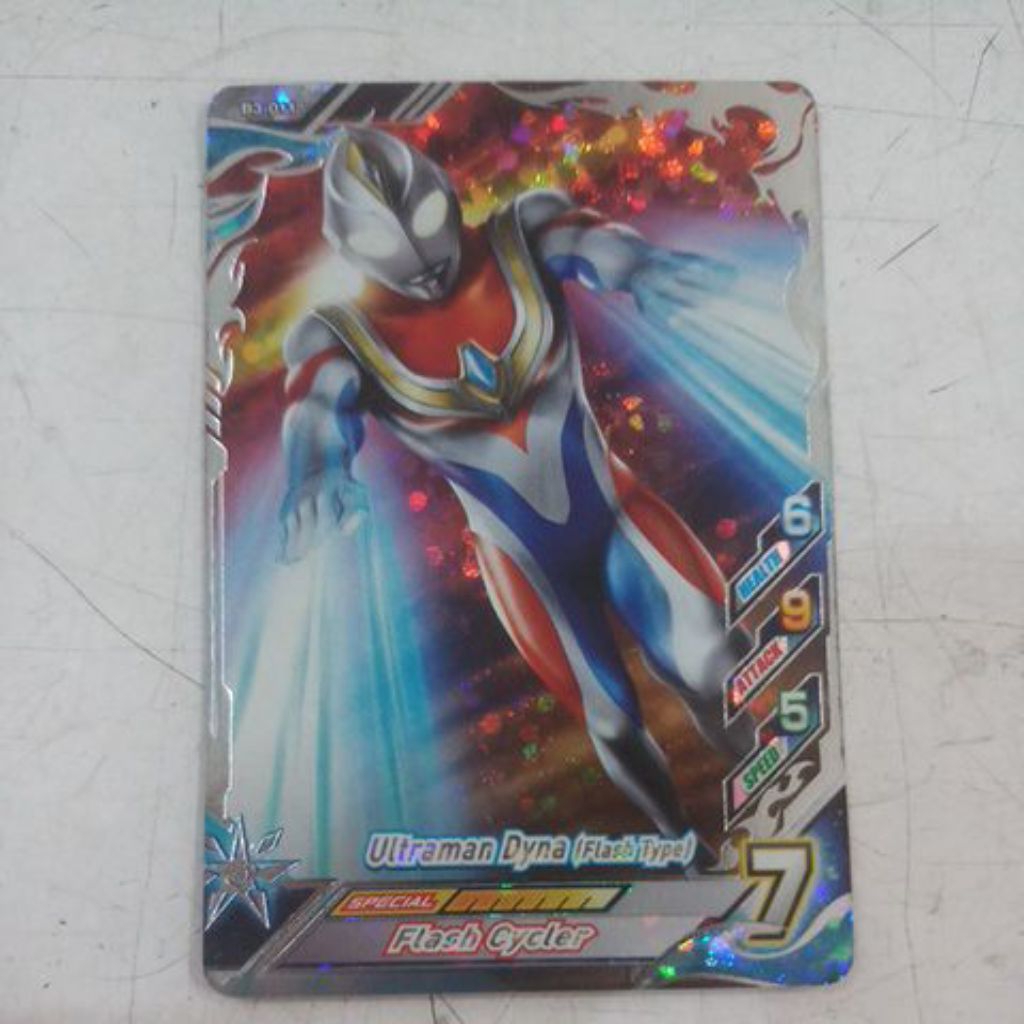 Kartu Ultraman Fusion Fight Ultraman Dyna Flash Type Premium