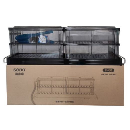 Box Filter 2 Tingkat Rintik Hujan SOBO F-60 - Filter Atas 2 Susun TRICKLE