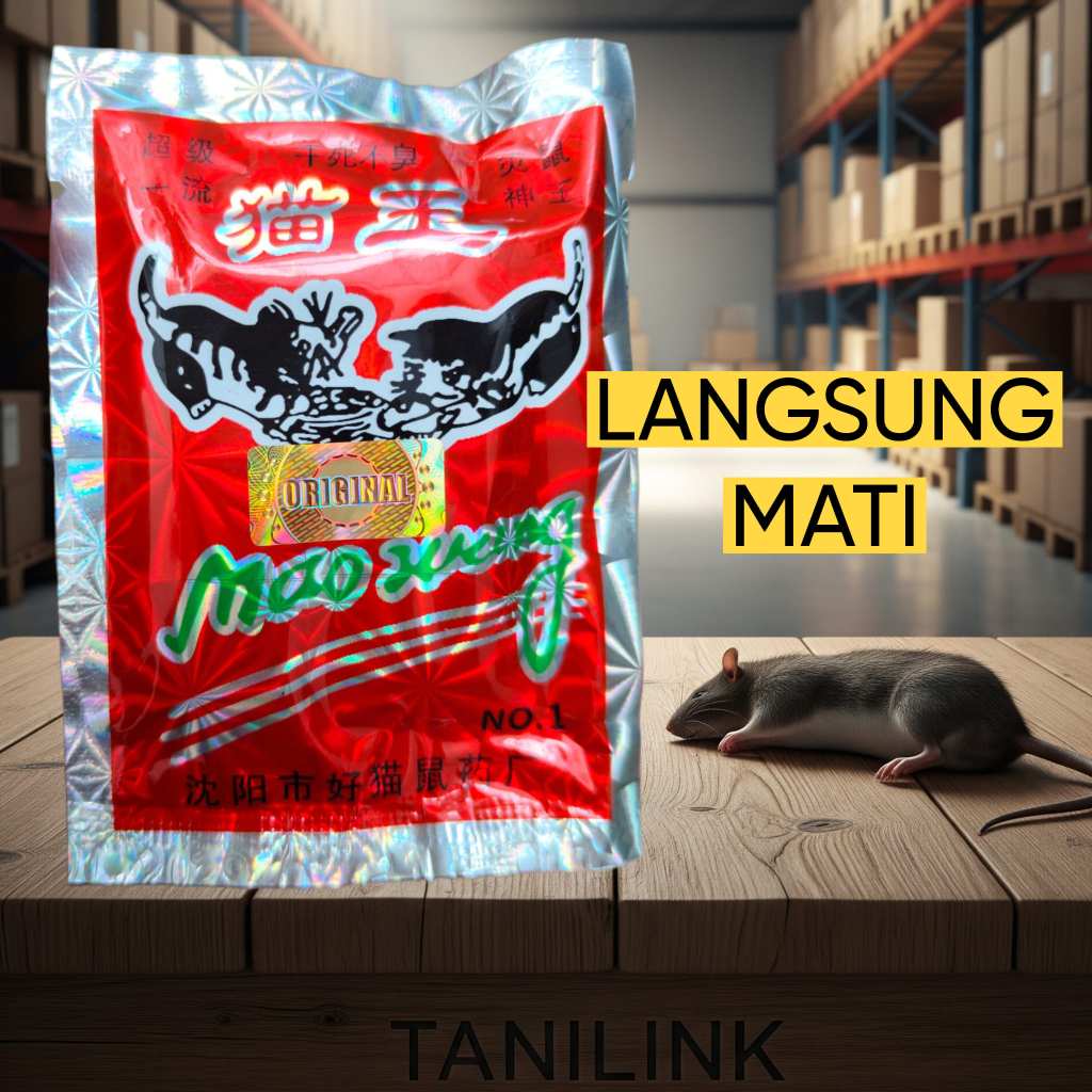 RACUN TIKUS MAOWANG ORIGINAL NO.1/ RACUN TIKUS MAOWANG ORIGINAL IMPORT/ RACUN TIKUS MAOWANG ORIGINAL