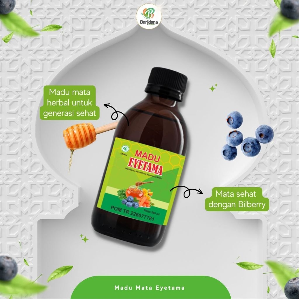 

Madu Eyetama Bariklana Madu Kesehatan Mata