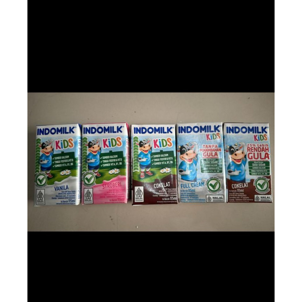 

Indomilk Kids UHt 115ml - Minuman Susu Anak1 Dus Isi 40 pcs
