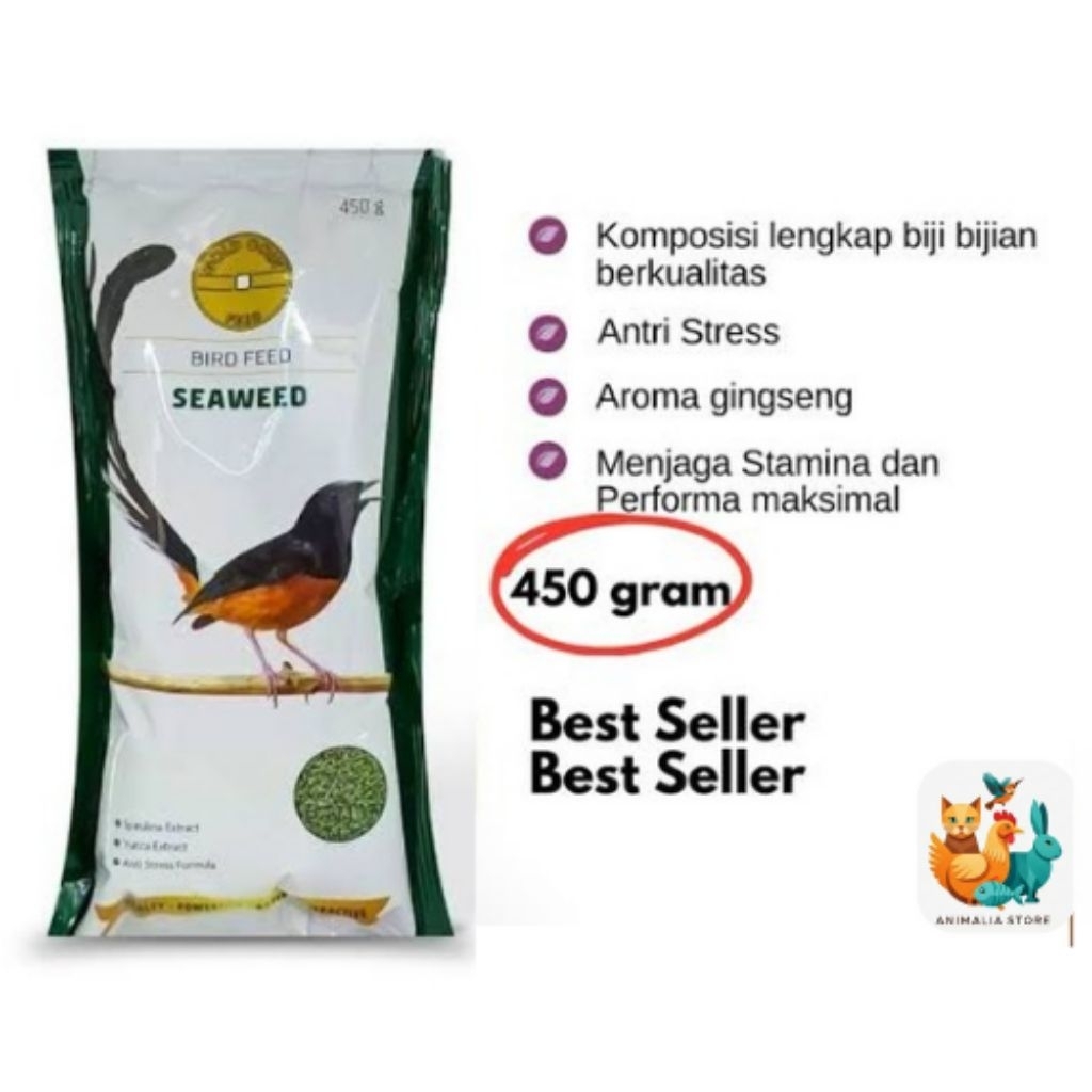 Gold Coin Seaweed / hijau 450 Gram