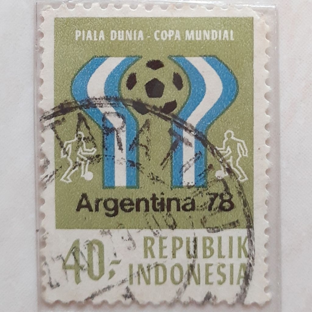 

(ID4) Perangko Indonesia World Cup Argentina (Rp 40) Tahun 1978