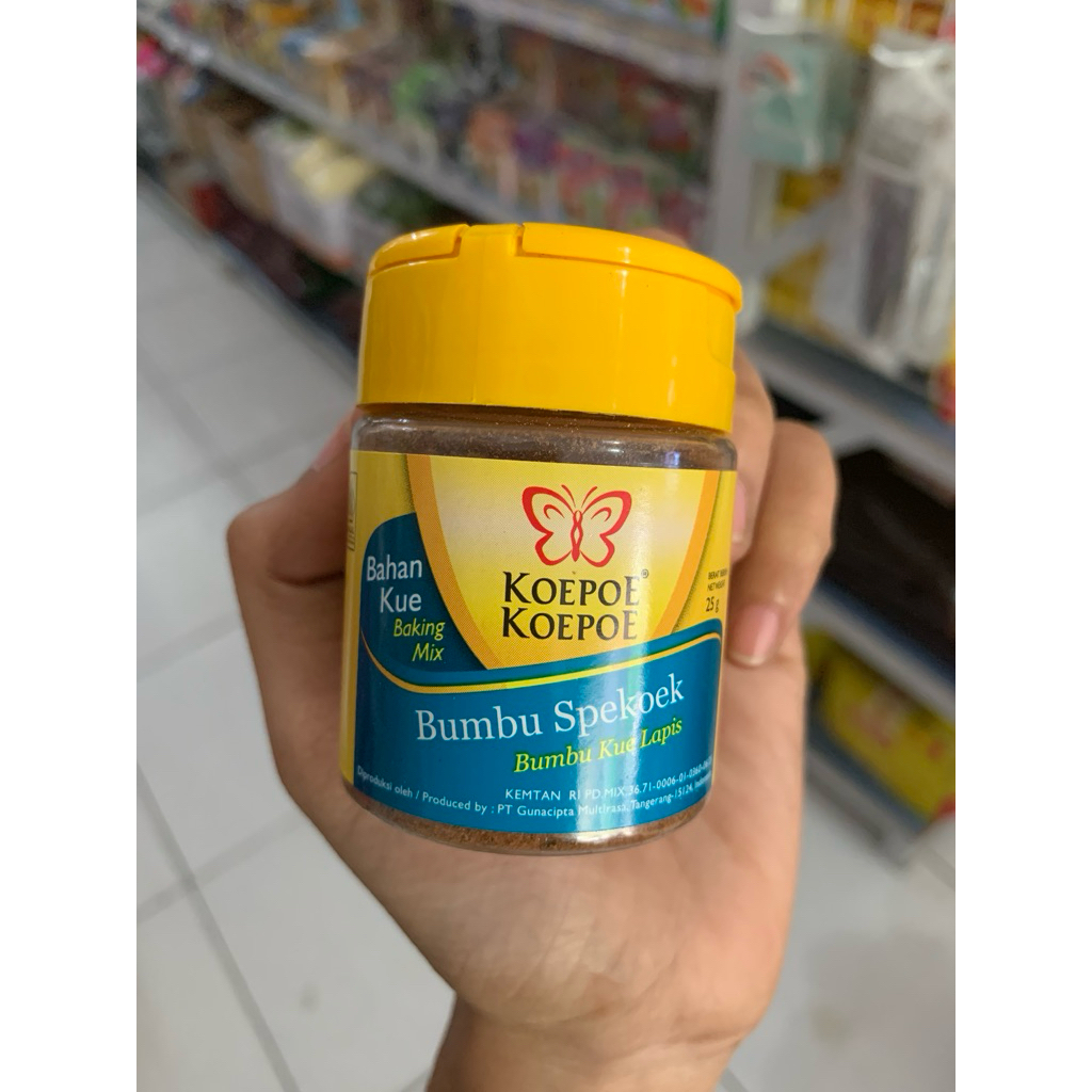 

Kupu bumbu spekoek 25gr