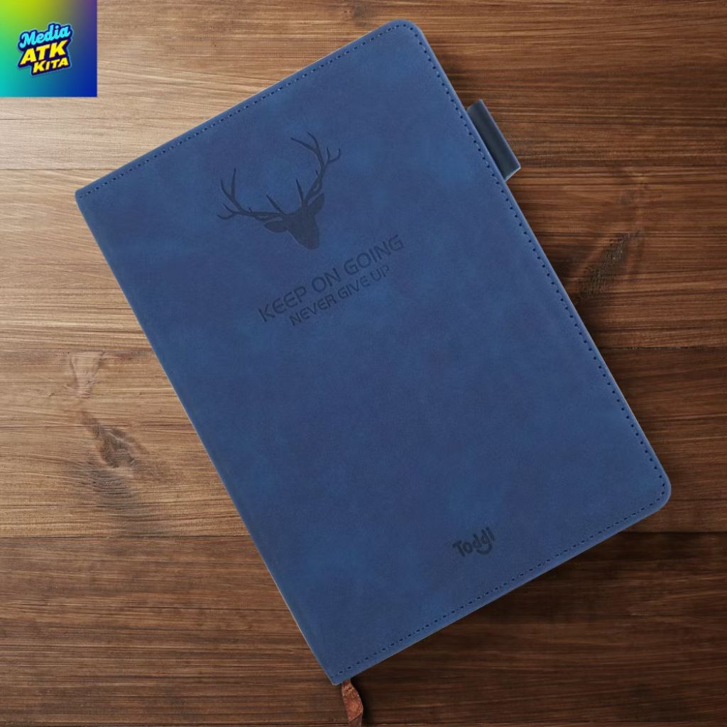

Toddi Buku Jurnal Hard Cover Notebook Diary 80 GSM Grid- CW-5025