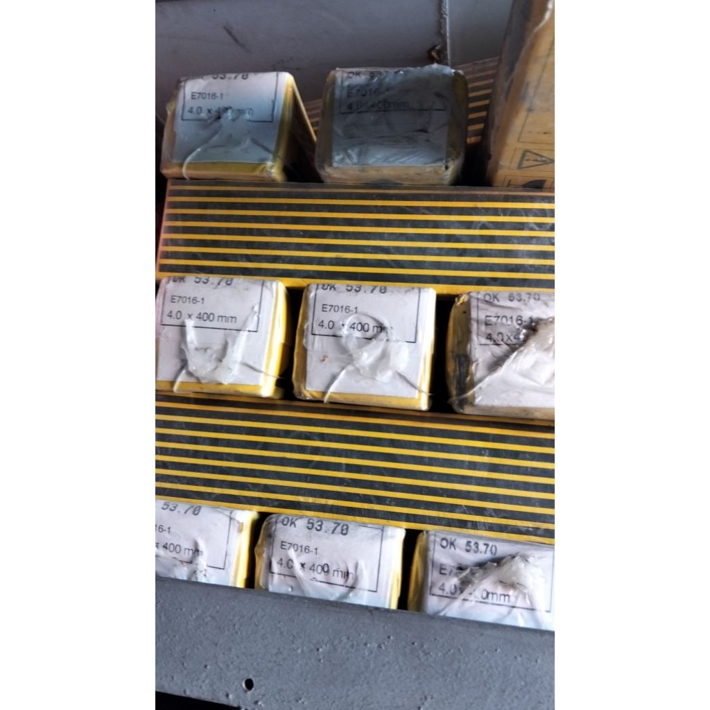 Kawat LAS ESAB OK-53.70 Size. 4.0MM AWS E7016-1