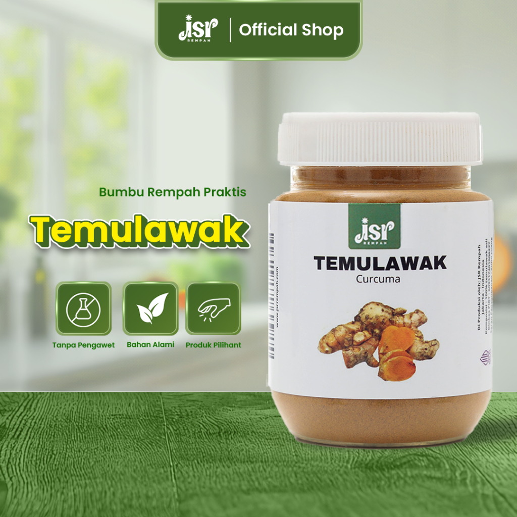 

Jsr Rempah Temulawak Bubuk Murni Curcuma Powder 100 Gram