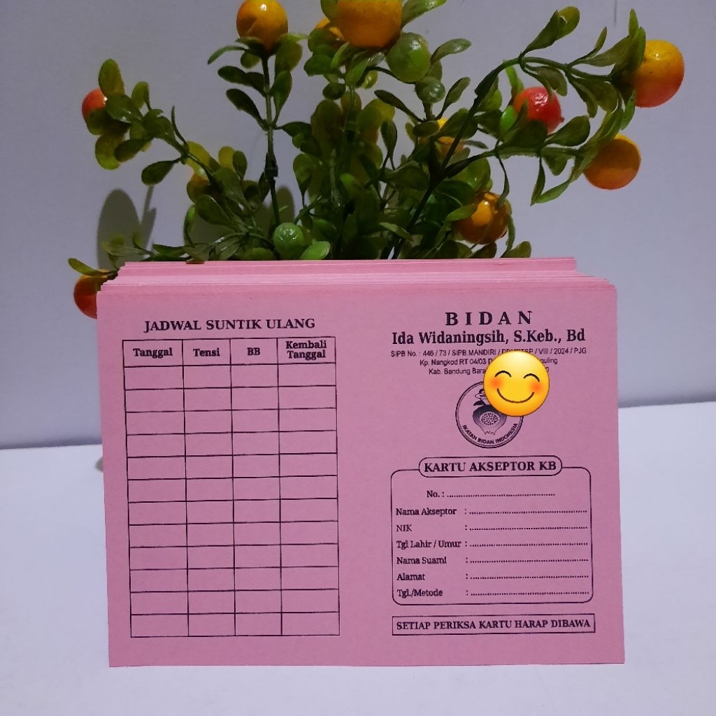 

Kartu KB Bahan Karton