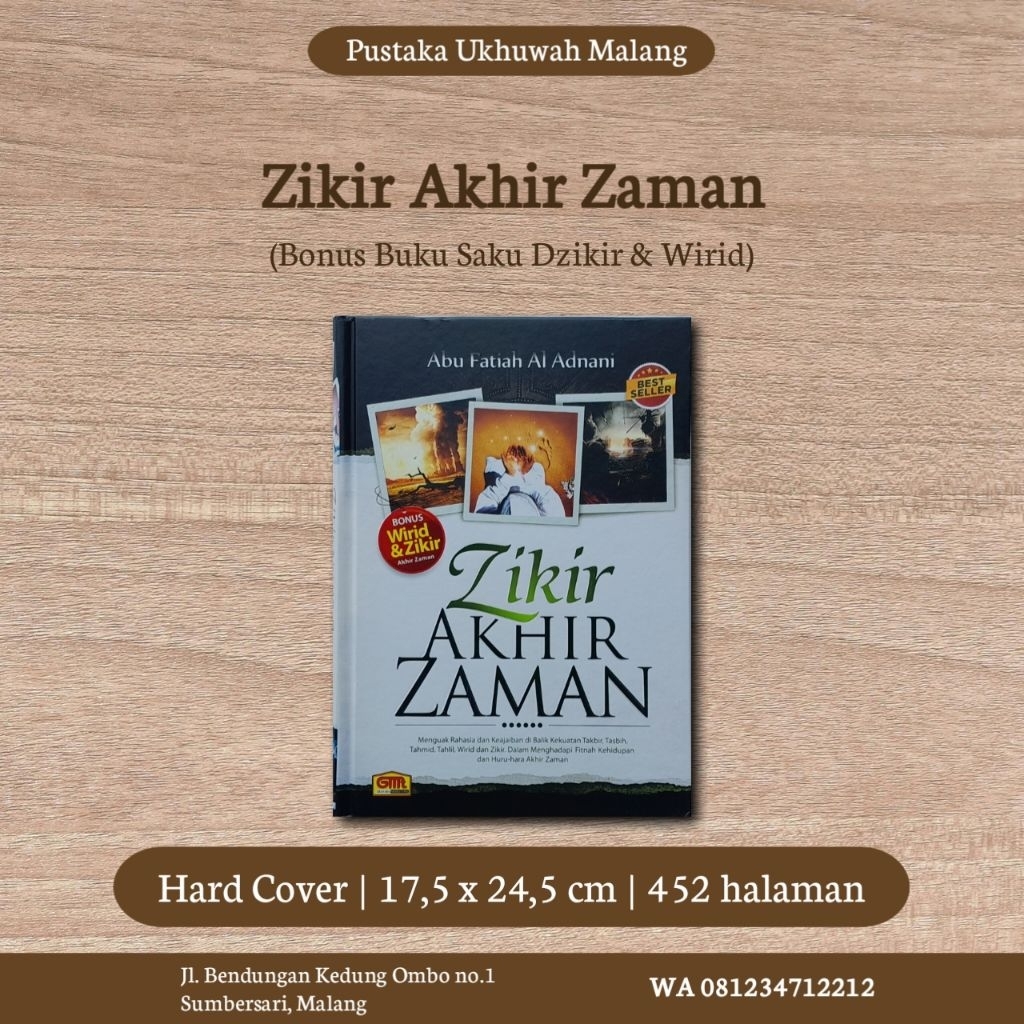 Zikir Akhir Zaman (Bonus Buku Saku Wirid & Zikir) - Granada Mediatama
