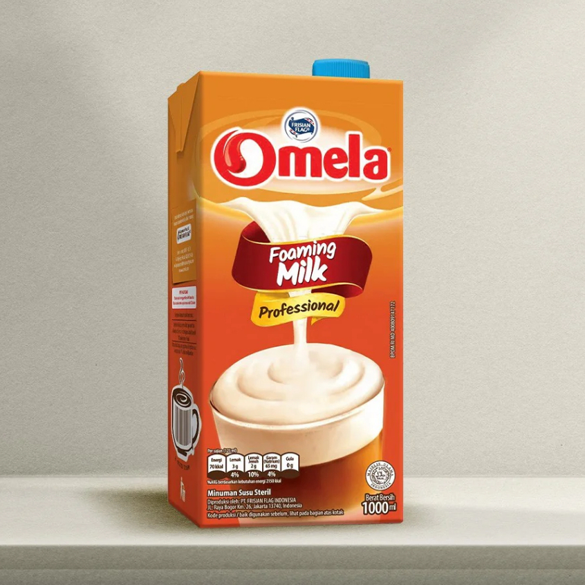 

Omela Milk Foaming Uht 1Lt khusus instan