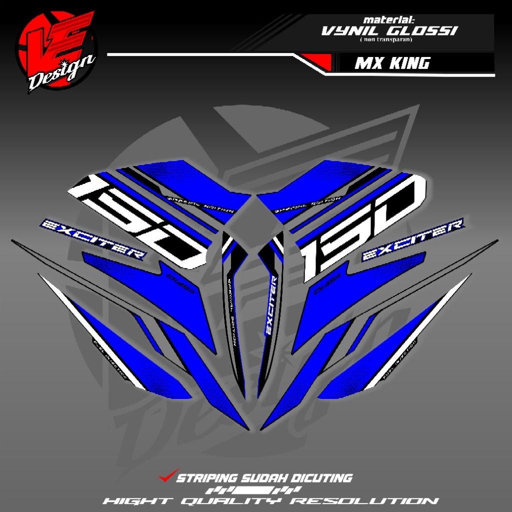 STRIPING MX KING motif exciter 150 / stripe exciter 150 / stripe y15zr