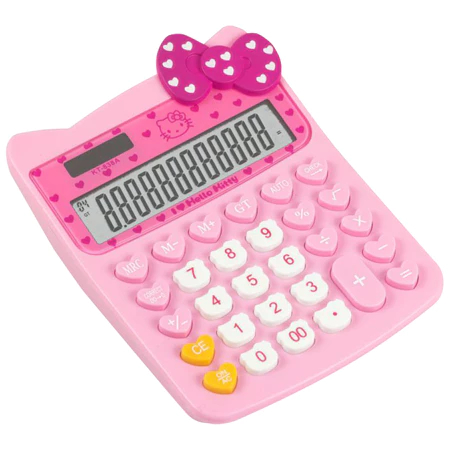 

Kalkulator karakter Hello Kitty Kt -838A 12 Digit Calculator Check & Correct Lucu dan murah