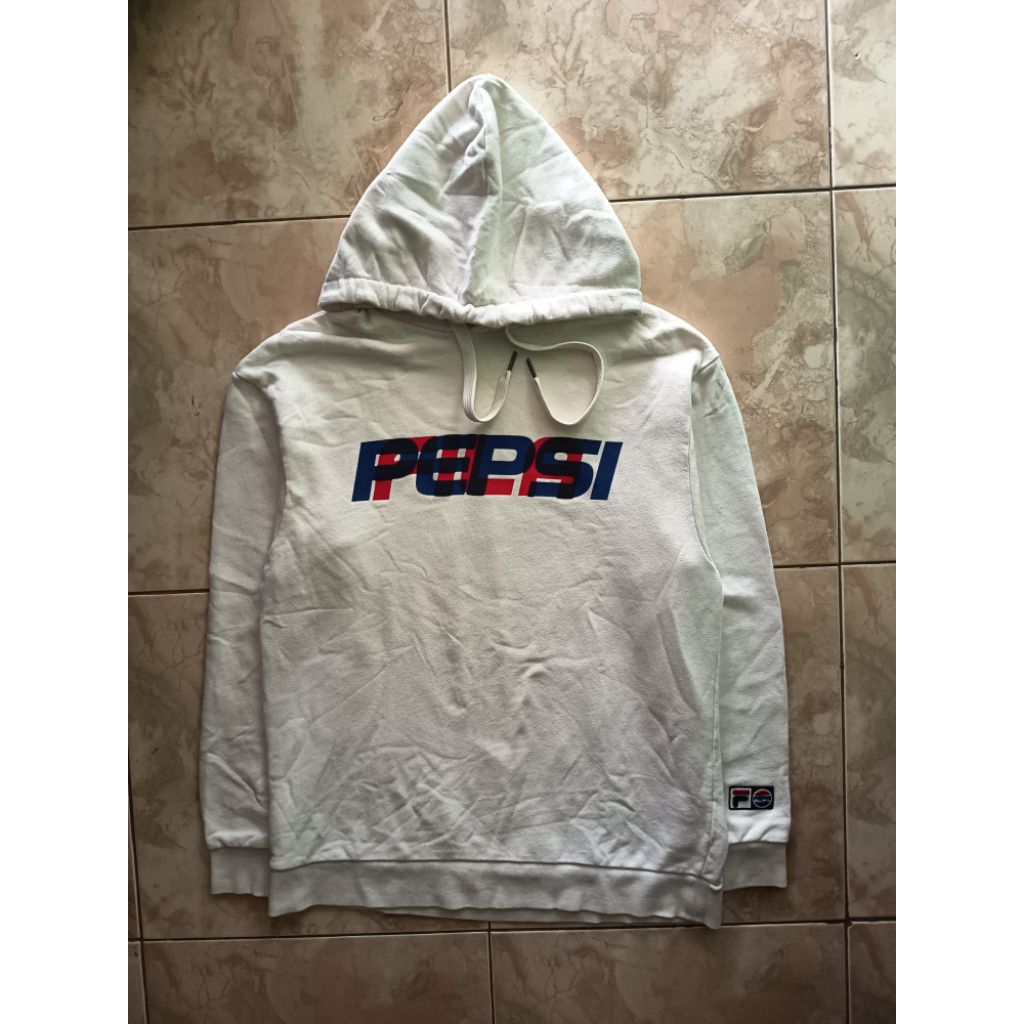Hoodie Fila x Pepsi embossed logo