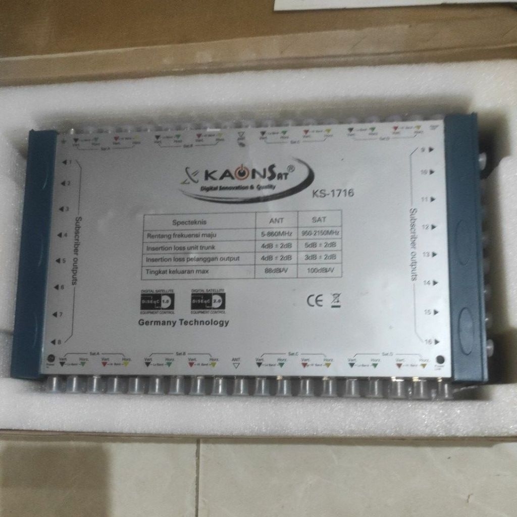 multiswitch kaonsat ks-1716