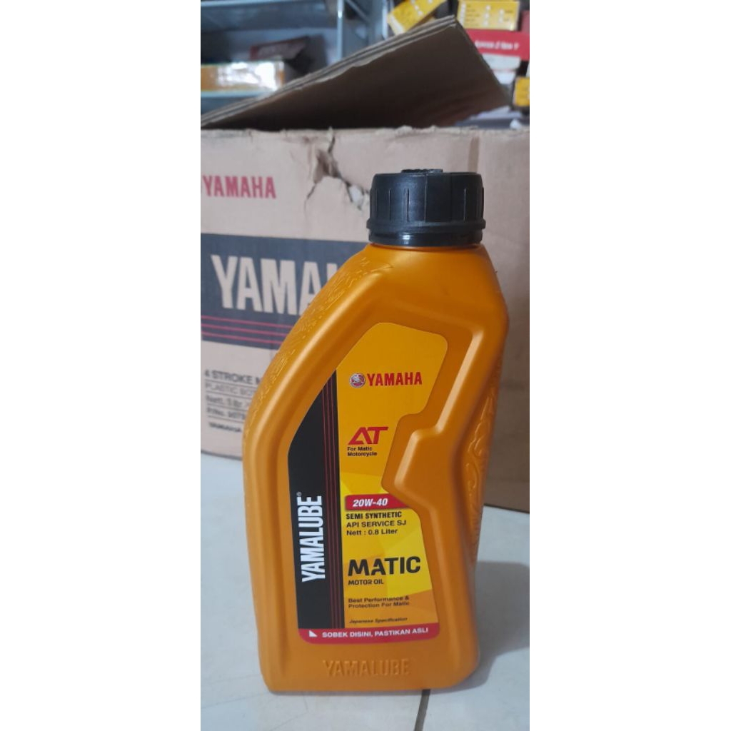 oli motor Yamalube matic 0,8L - original oli motor Yamaha X-Max Lexi meo aerox