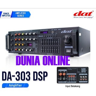 AMPLIFIER KARAOKE DAT DA 303 AMPLI DAT DA303 DSP NEW MODEL