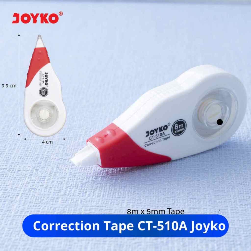 

JOYKO CORRECTION TAPE CT-510A / Pita Koreksi Correction Tape Joyko CT-510A
