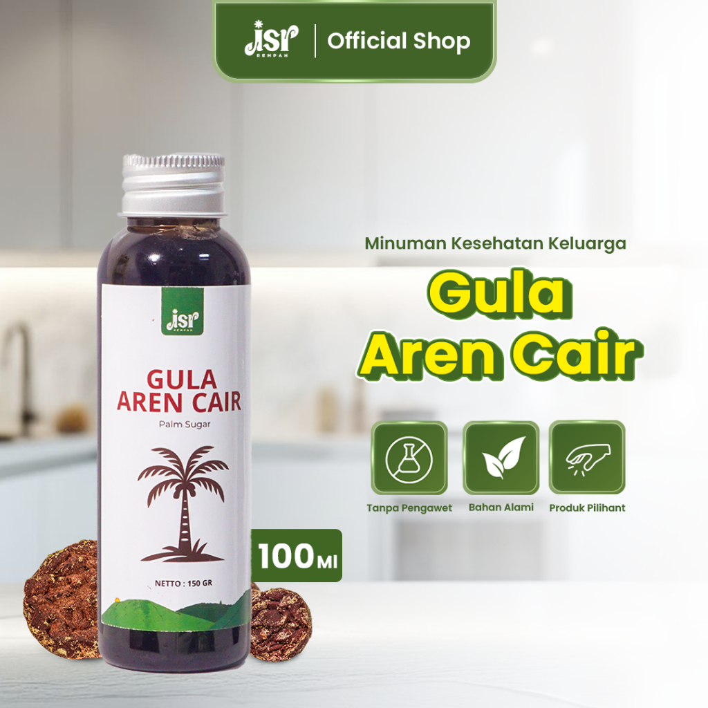 

JSR Rempah Gula Aren Cair Liquid Palm Sugar 250ml Original Organik Premium