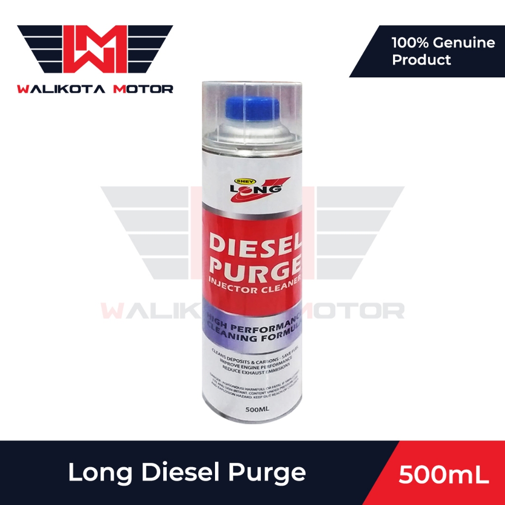 LONG DIESEL PURGE INJECTOR CLEANER 500ML - PEMBERSIH MESIN INJEKTOR MOBIL DIESEL ORIGINAL