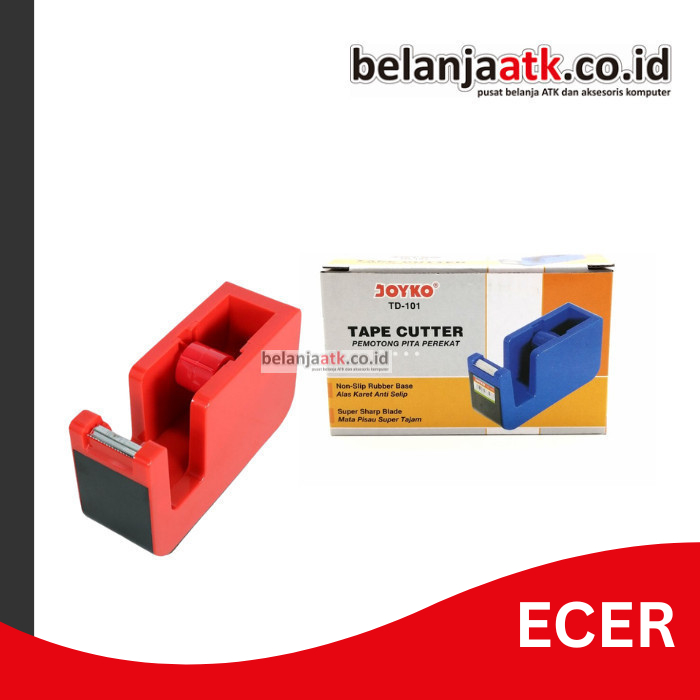 

[ECER] Tape Dispenser/Cutter Joyko TD-101 (Pemotong Lakban)