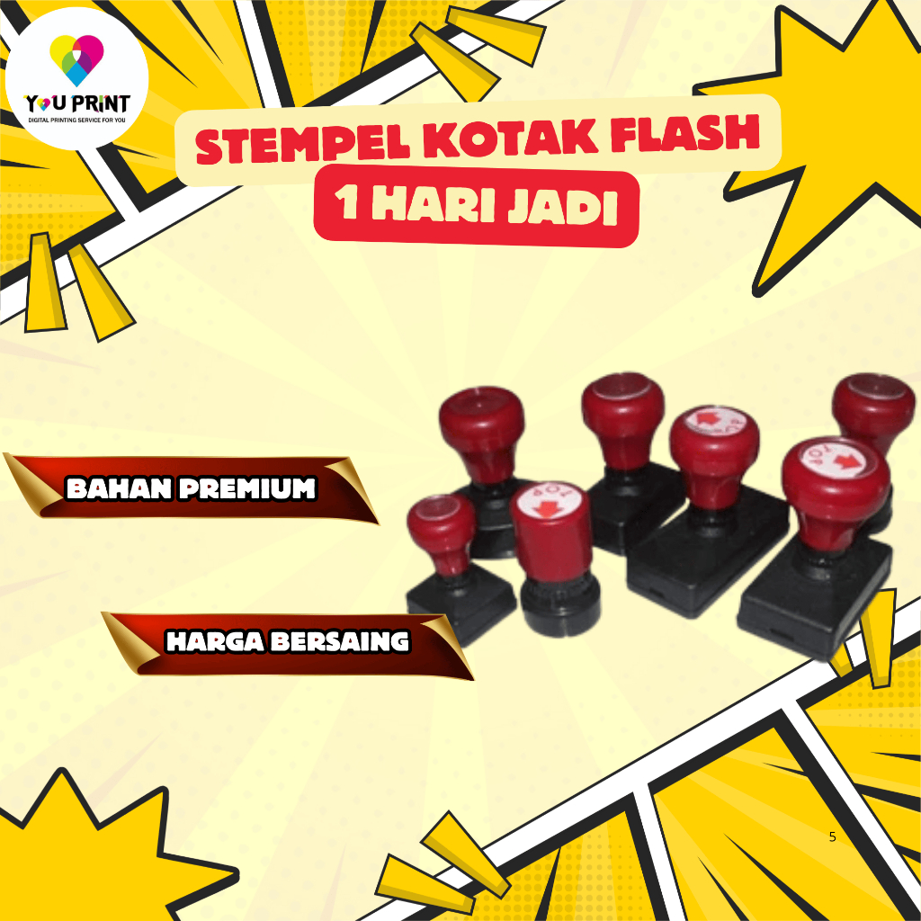 

Stempel Flash Bulat Diameter 35mm (custom warna)