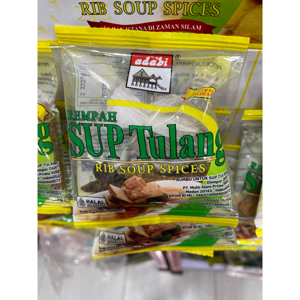 

Bumbu Sup Tulang Adabi