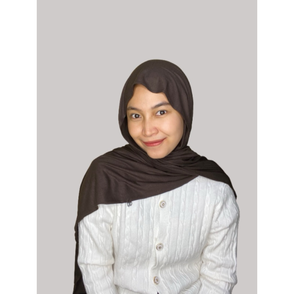 Hijab pashmina kaos rayon flowy