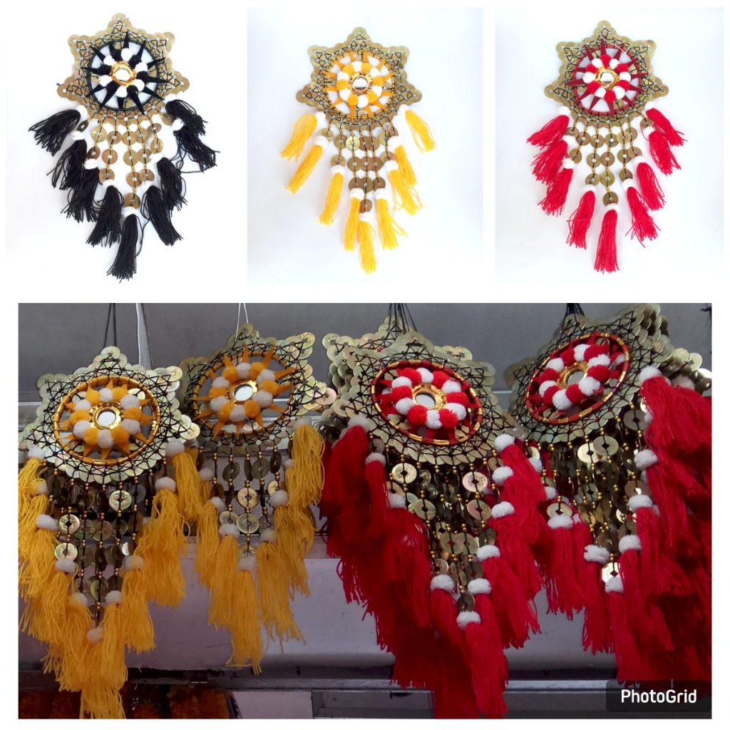 2pcs Tamiang hiasan uang kepeng pis bolong bali harga untuk Sepasang