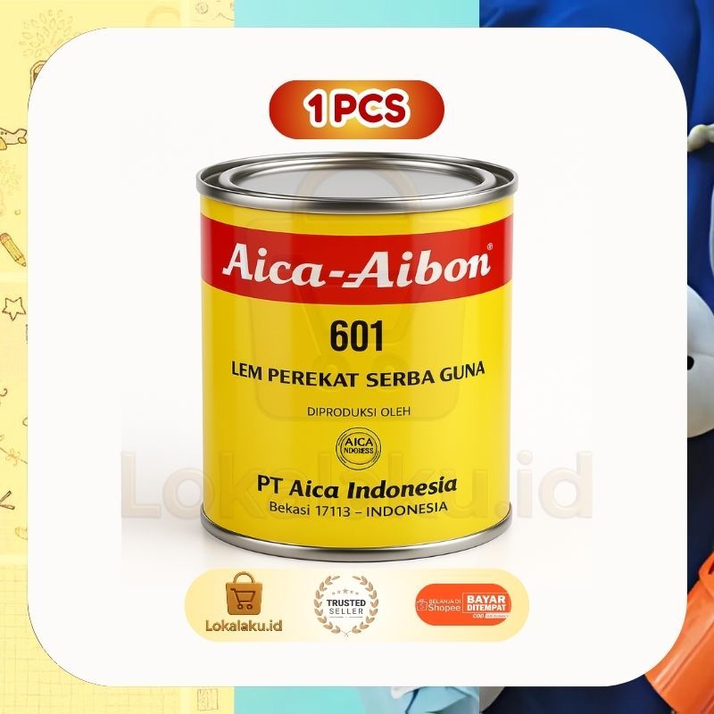 

Lem Aica Aibon 601 [] 70gr [] Lem Perekat Serba Guna Bermutu Tinggi [] Harga 1 PCS