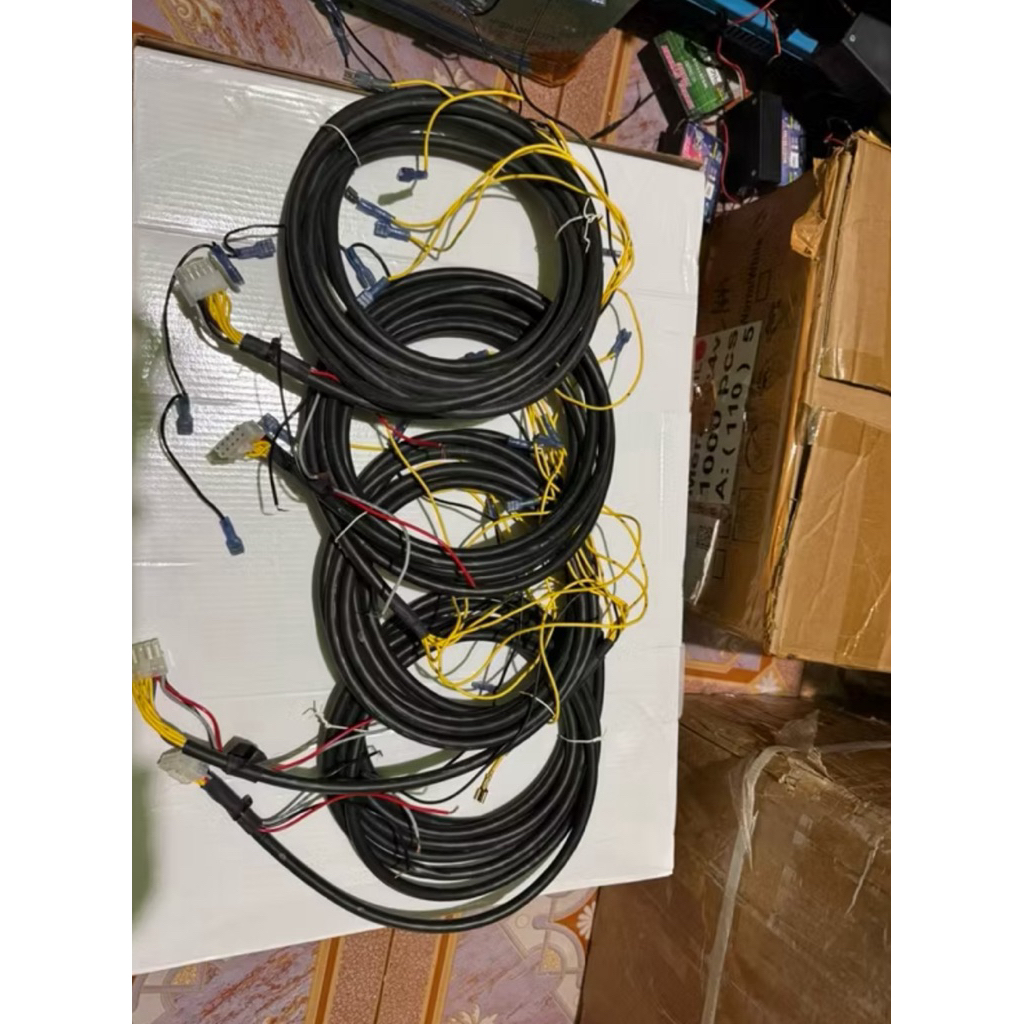 Kabel Basuri V5 Ke Corong AJ Horn 10meter Untuk Klakson 6corong 1set