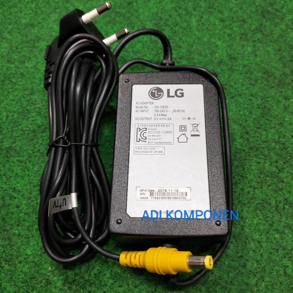 ADAPTOR 3A 5V ORIGINAL LG