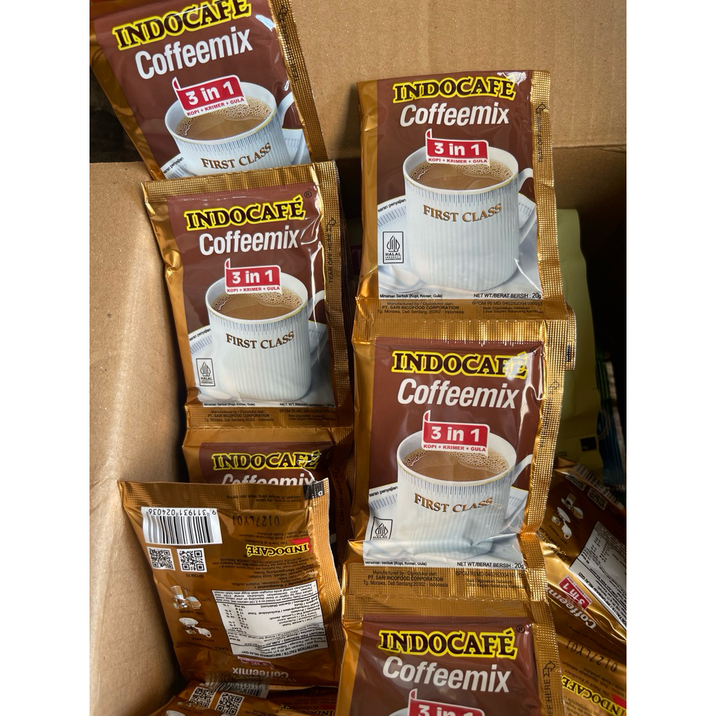 

Indocafe coffemix kopi instan 1renceng 10pcs