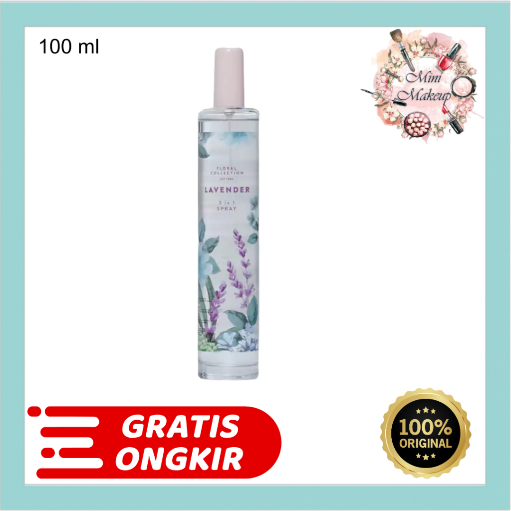 M&S Marks and Spencer Lavender 3 in 1 Spray Floral Collection Parfum 100ml