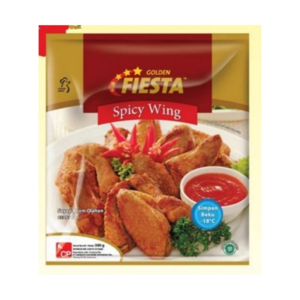 

GOLDEN FIESTA SPICY WINGS 500GR