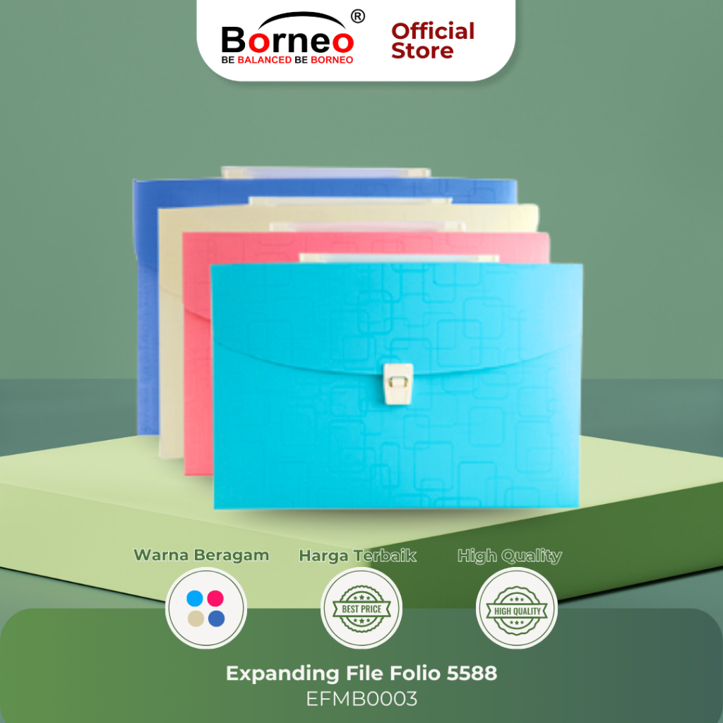 

Borneo Expanding File Folio 5588